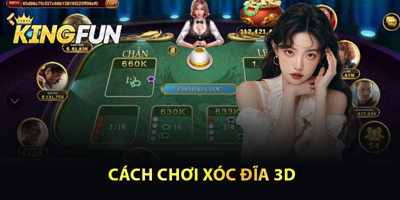 Cách Chơi Xóc Đĩa 3D